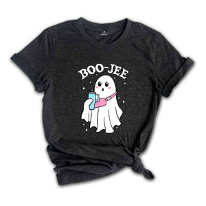 Boo-Jee Ghost Shirt, Cute Halloween Shirt, Boo Shirt, Ghost Shirt, Spooky Season Shirt, Halloween Shirt, Halloween Gift, Funny Halloween Tee