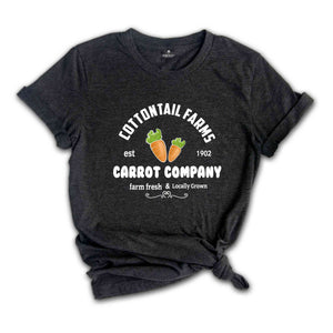 Cottontail Farms Carrot Company Shirt, Easter Day Shirt, Cute Easter Shirt, Funny Easter Shirt, Happy Easter Day, Easter Bunny Shirt