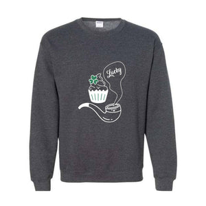 Patrick`s day Sweater, Lucky Charm Sweater, Trendy Sweater, ST Patrick's Clover Sweatshirt, Lucky Sweater, Saint Patrick`s day Sweatshirt