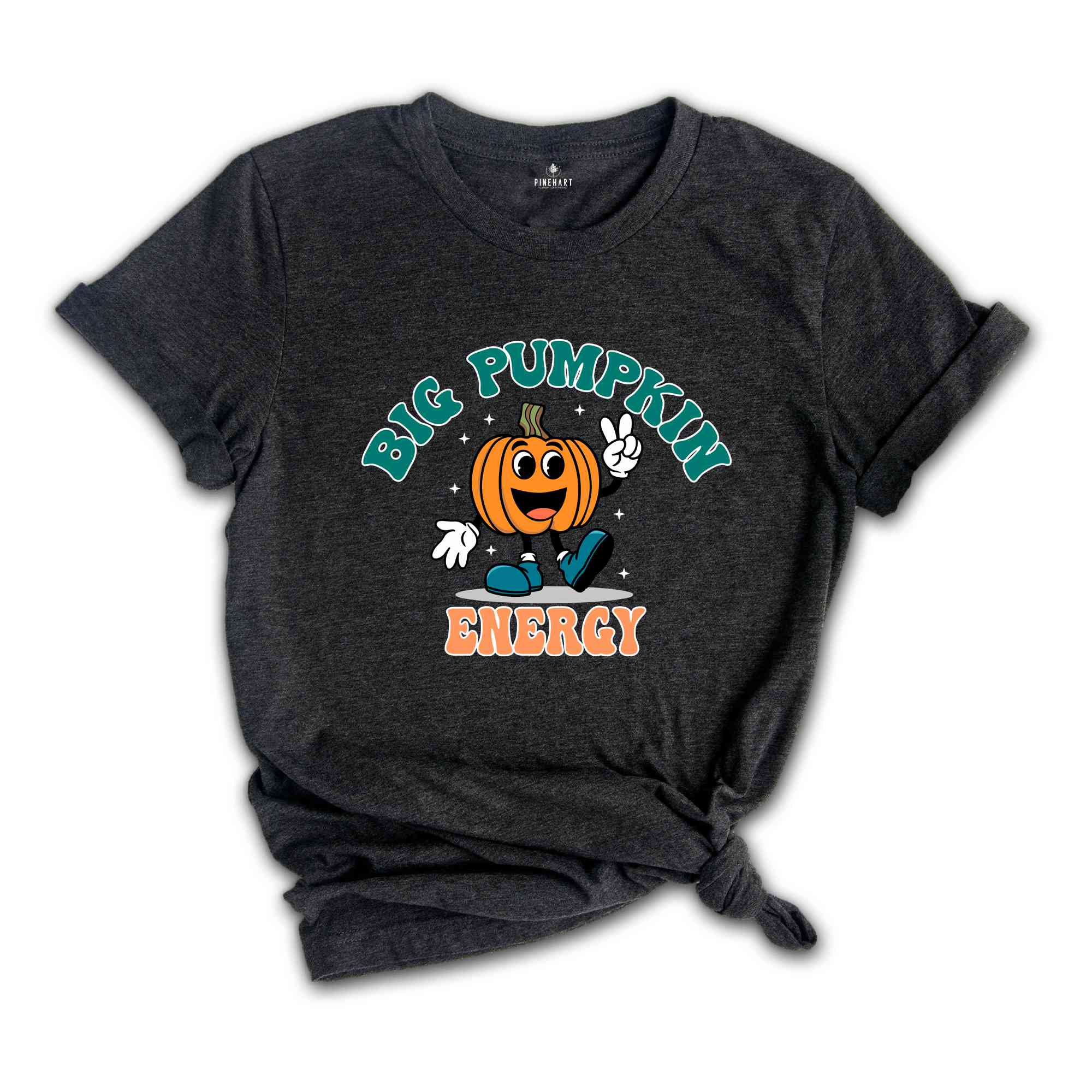 Big Pumpkin Energy Mens Shirt, Pumpkin Shirt, Halloween T-Shirt, Funny Halloween Shirt, Halloween Costume Tee