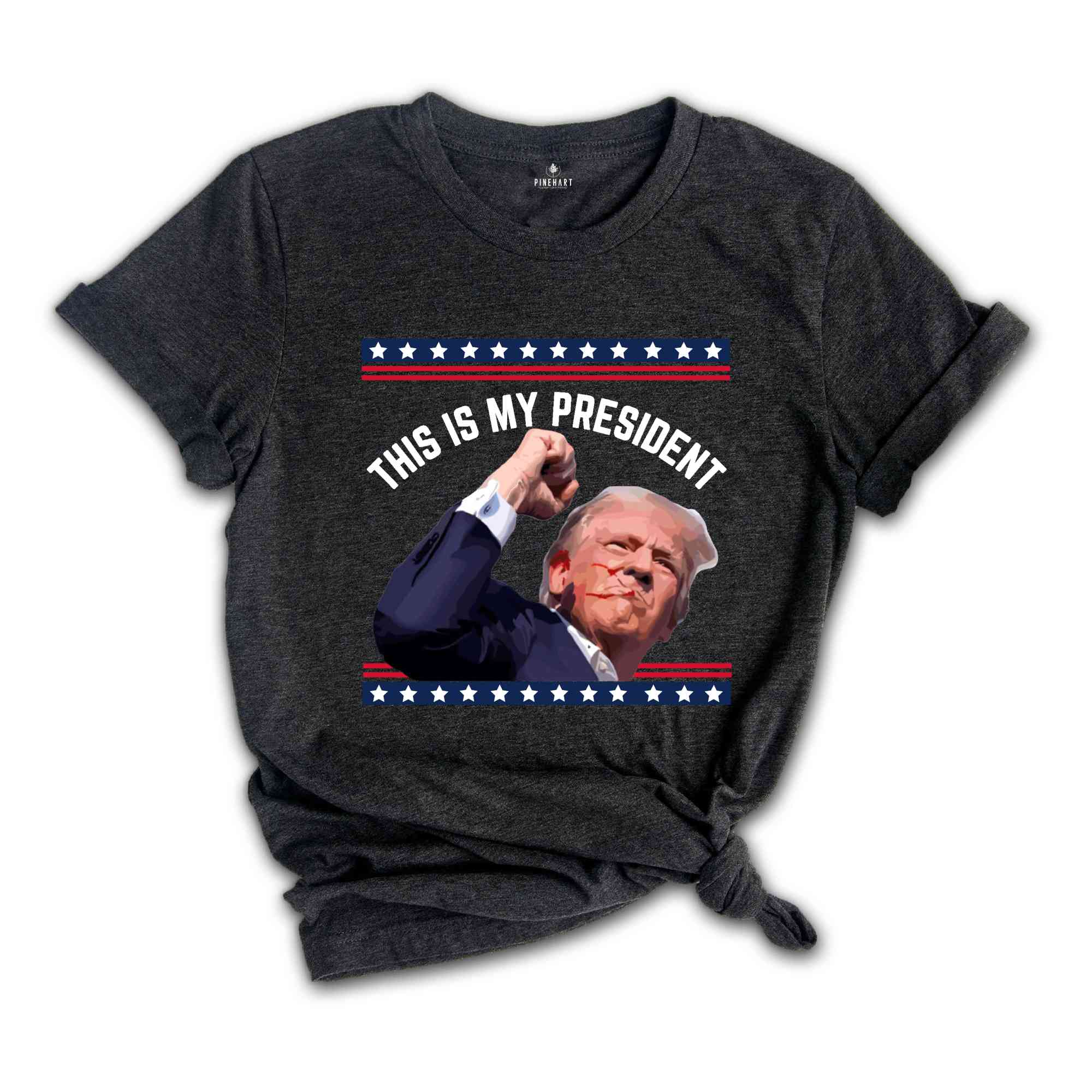 Trump Is My President Shirt, Trump 2024 Shirt, Patriot Shirt, Donald Trump Shirt, President Trump 2024 Tee