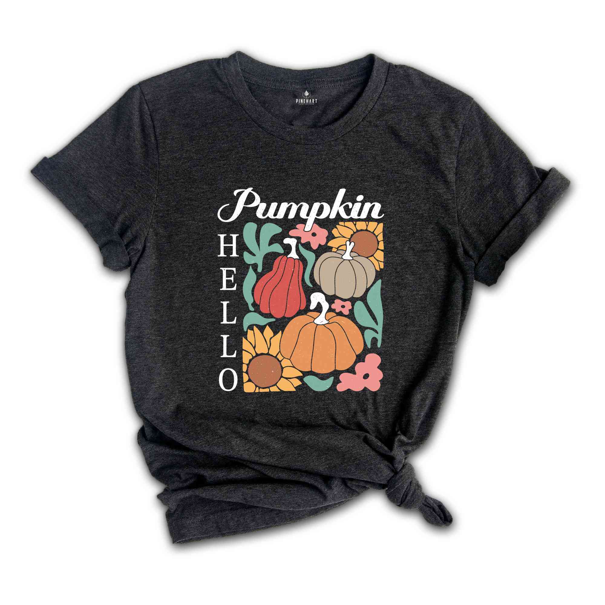 Hello Pumpkin Shirt, Autumn Shirt, Pumpkin Spice Shirt, Cozy Season Shirt, It's Fall Y'all, Pumpkin Season Shirt, Boho Fall Shirt