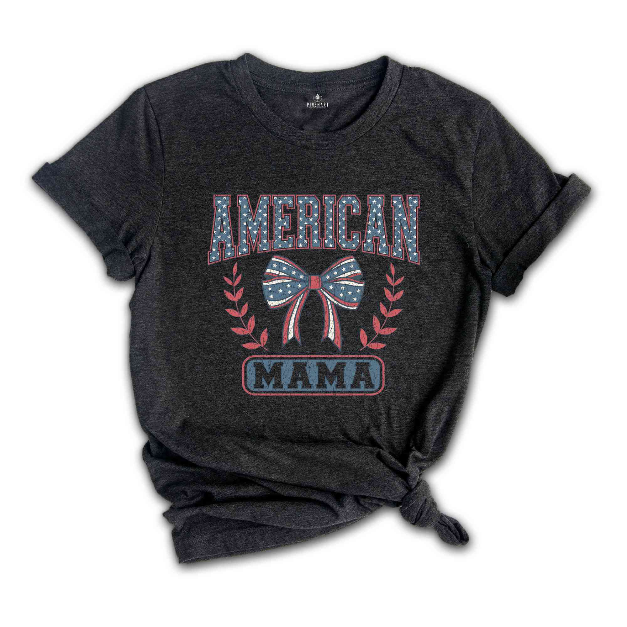 American Mama Retro Shirt, America Shirt, Patriotic Shirt, 4th Of July Shirt, USA Shirt, Red White And Blue, Independence Day Shirt