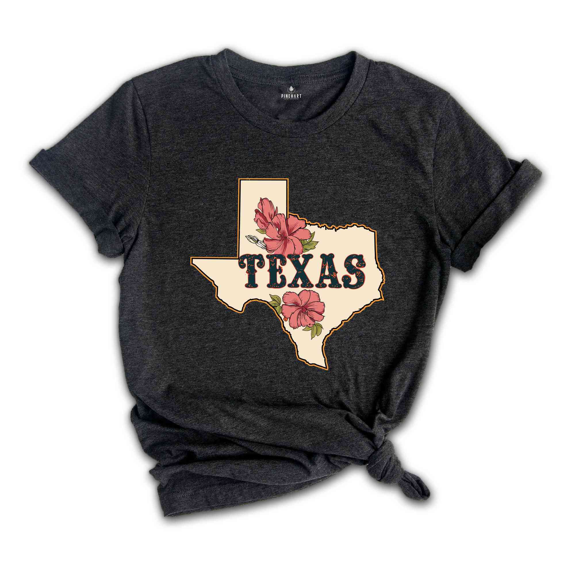 Texas Map Shirt, Texas Cactus TShirt, Texas Home T Shirt, Home State Shirts, Texan Girl Shirt, Texas Lover Gift, Cactus T Shirt