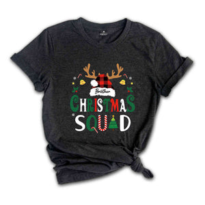 Custom Family Christmas Squad Shirt, Personalized Christmas, Christmas Matching Shirt, Christmas Family Shirt, Family Christmas Party