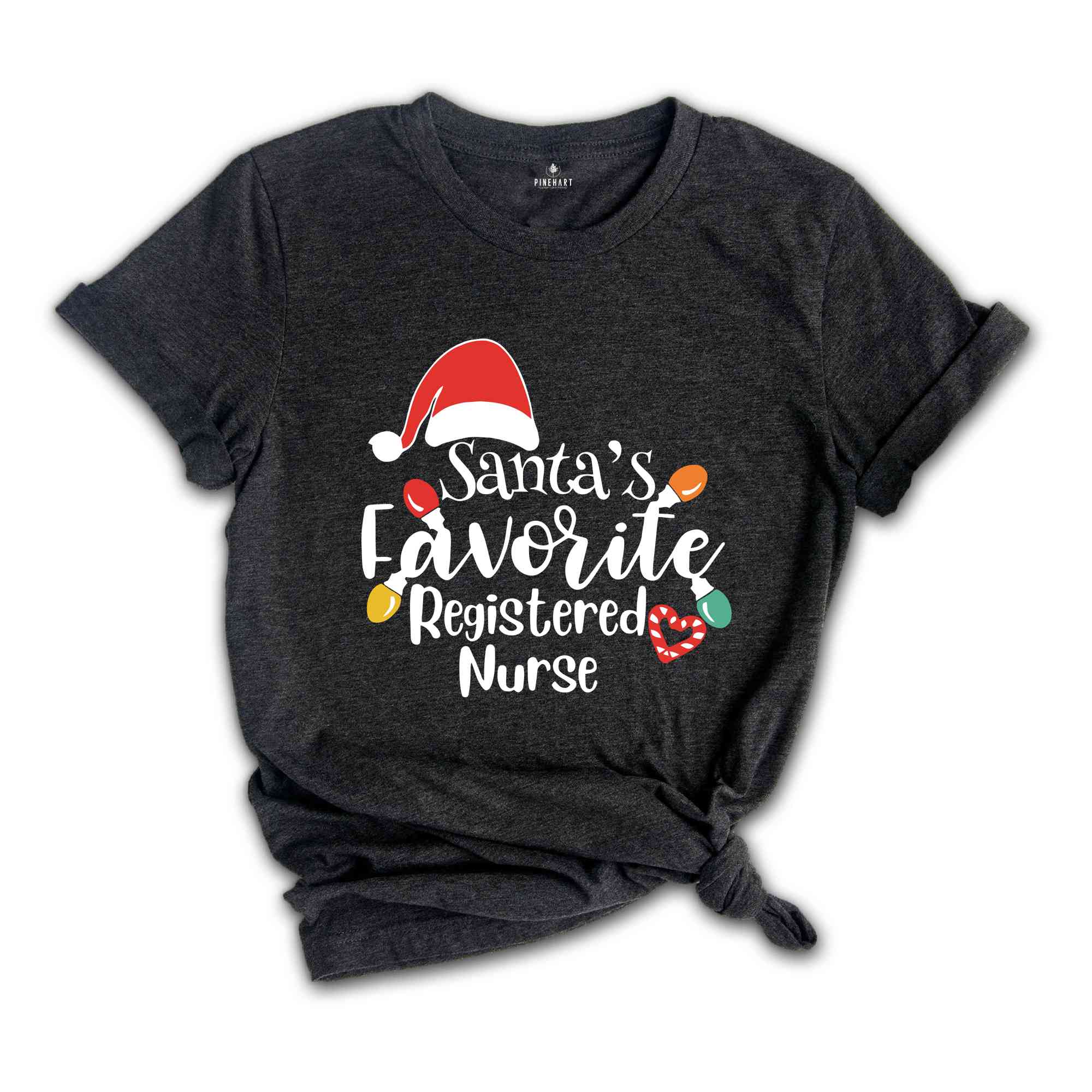 Santa's Favorite Nurse Shirt, Christmas Santa's Nurse Shirt, Christmas Gift for Nurse, Funny Christmas Shirt, Nurse Christmas Shirt,