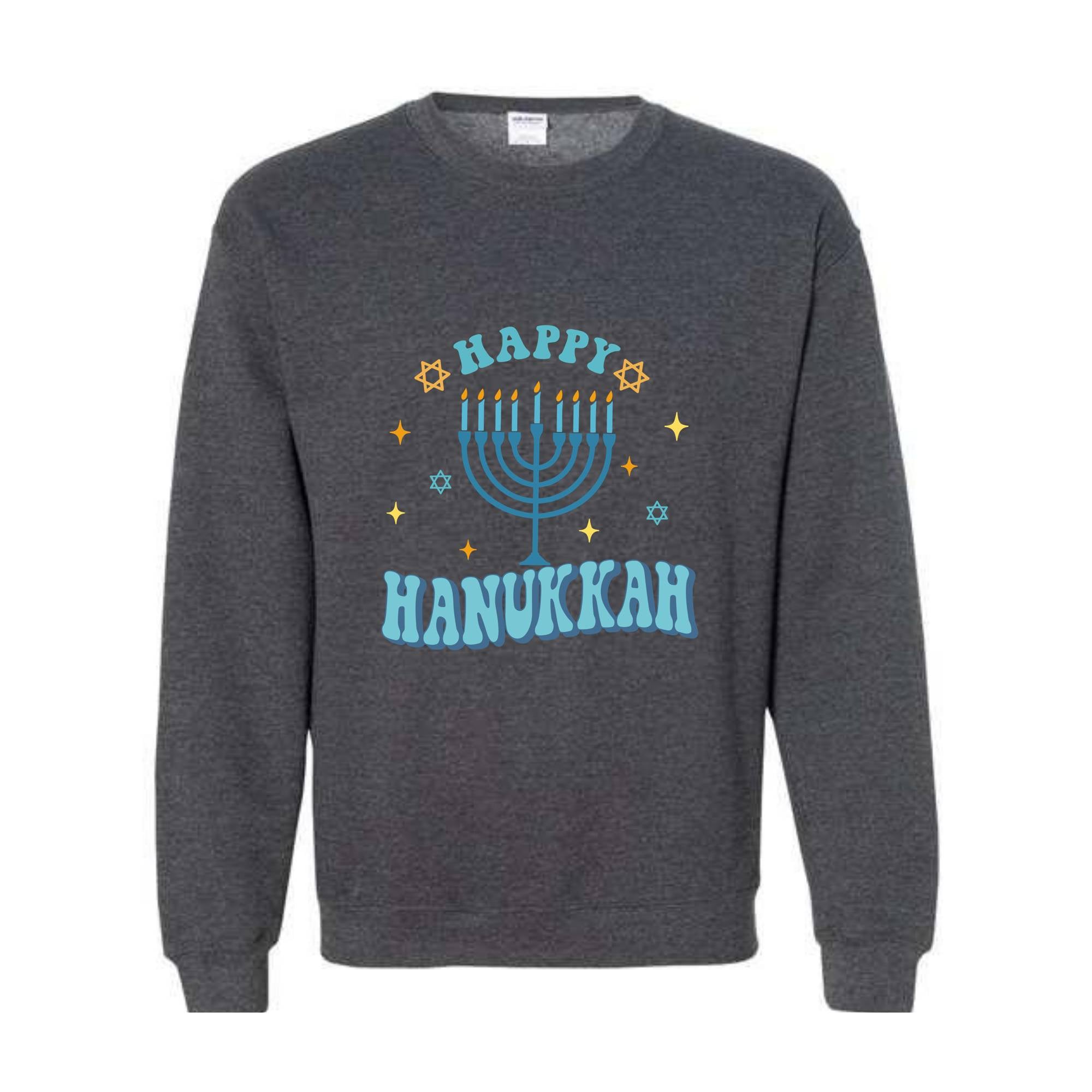 Happy Hanukkah Sweatshirt, Funny Christmas Sweatshirt, Holiday Sweater, Merry Chrismukkah Sweatshirt, Hanukkah Gift