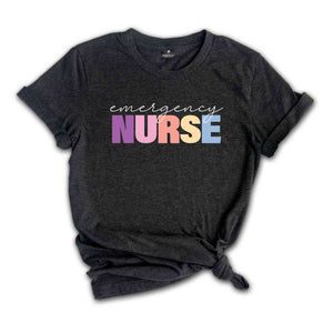 Emergency Nurse Shirt, Nursing School Shirt, Nurse Grad Shirt, Registered Emergency Nurse Gift, Emergency Department Nurse Shirt