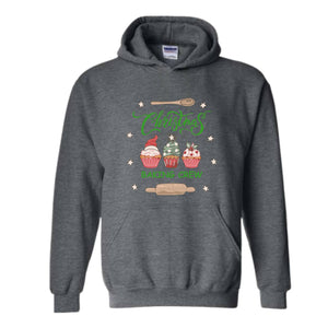 Christmas Baking Crew Hoodie, Cookie Lover Sweater, Christmas Baking Hoodie, Holiday Baking Hoodie