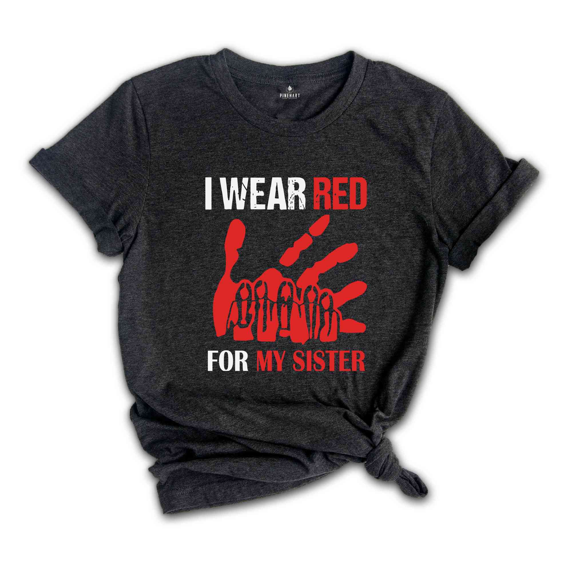 I Wear Red for My Sisters Shirt, Stolen Sisters Shirt, Murdered Women Shirt, Missing Women Shirt, American Native Shirt