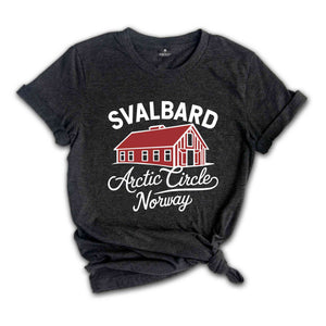 Svalbard Norway Shirt, Norway T-Shirt, Norway Cruise, Svalbard Souvenir, Svalbard T-Shirt, Souvenir Shirt