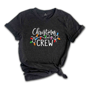 Christmas Crew Light Shirt, Christmas Gift Shirt, Christmas Matching Shirt, Christmas Crew Shirt, Christmas Squad, Xmas Shirt