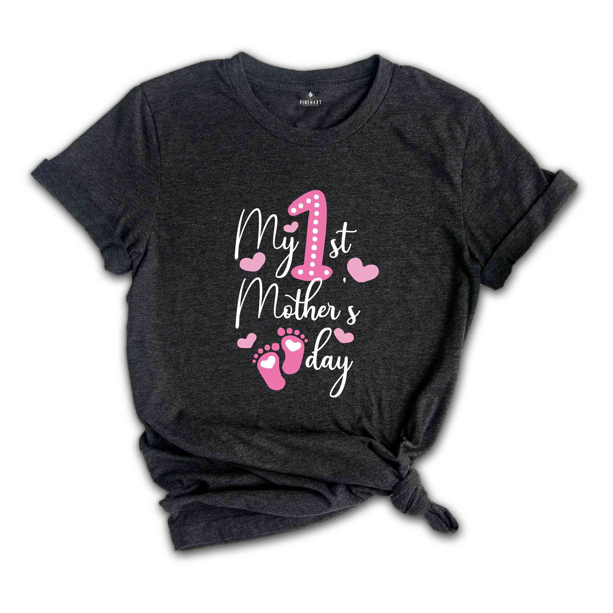 My 1st Mother's Day Matching Shirt, Mom And Baby Girl Matching Mother's Day Shirt, Mother's Day Gifts