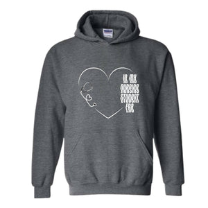 In My Nursing Student Era Heart Sweatshirt, Nursing School Sweatshirt, Nursing Student Gift, Nurse Student Sweatshirt, Cute Nursing Gift