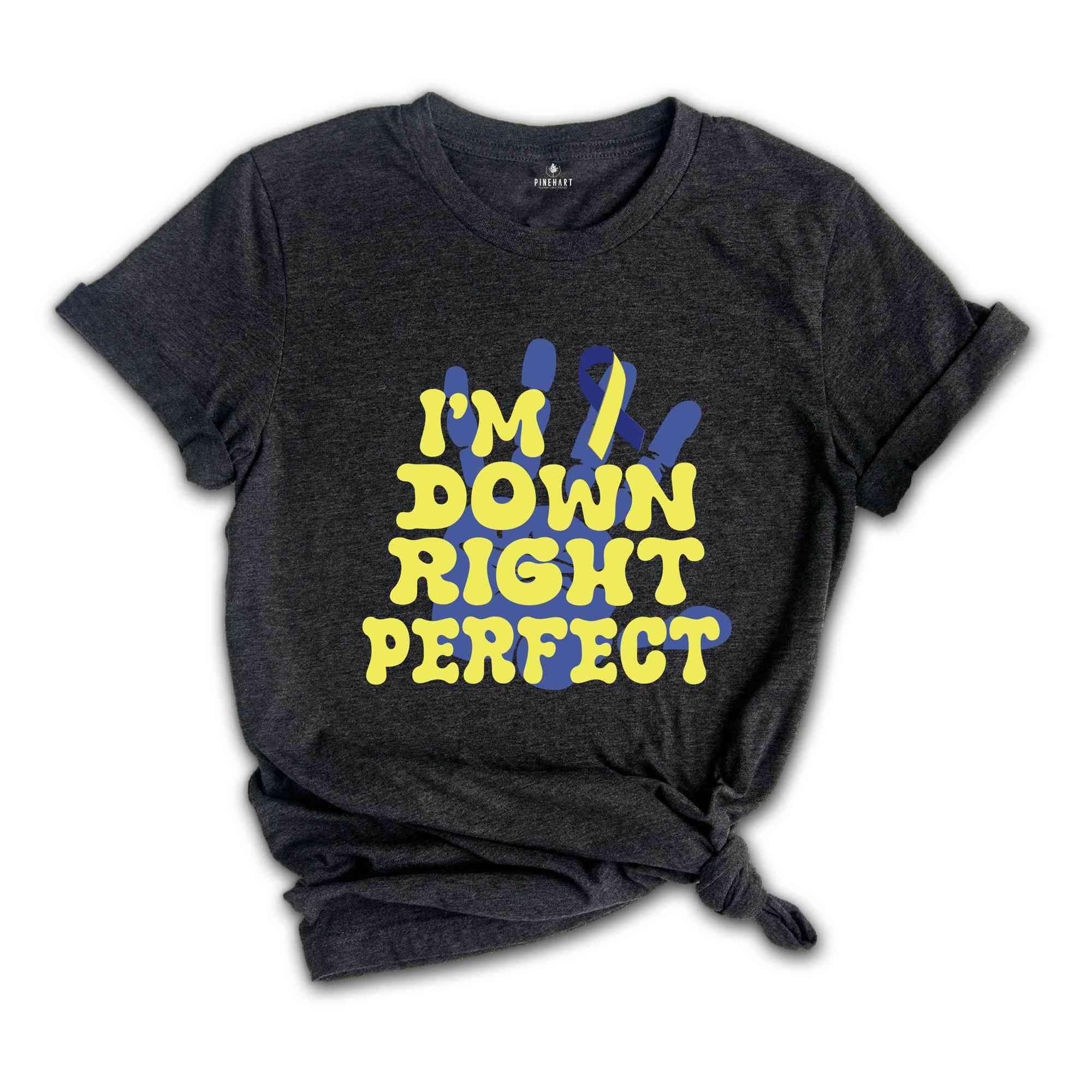 Down Right Perfect Shirt, Down Syndrome Shirt, Down Syndrome Awareness T-Shirt, Inspirational Shirt, Down Syndrome Month, Motivational Tee