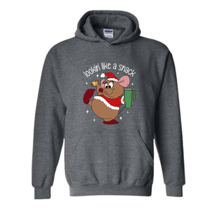 Lookin' Like A Snack Gus Christmas Sweatshirt, Funny Christmas Sweatshirt, Xmas Movie Sweater, Disneyland Christmas Sweatshirt