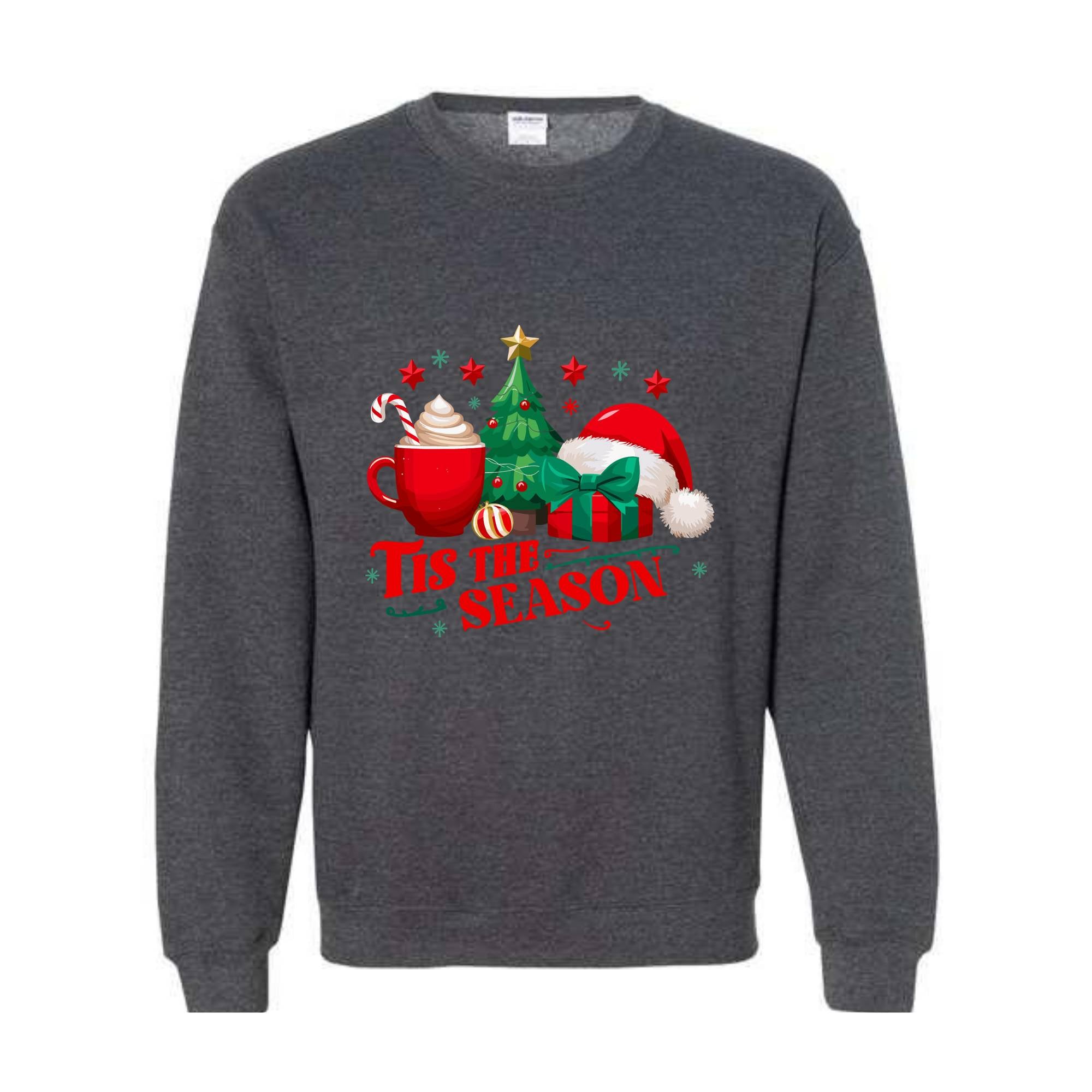 Tis The Season Sweatshirt, Christmas Tis The Season Sweatshirt, Merry Christmas Shirt, Christmas Sweatshirt, Cute Winter Sweatshirt