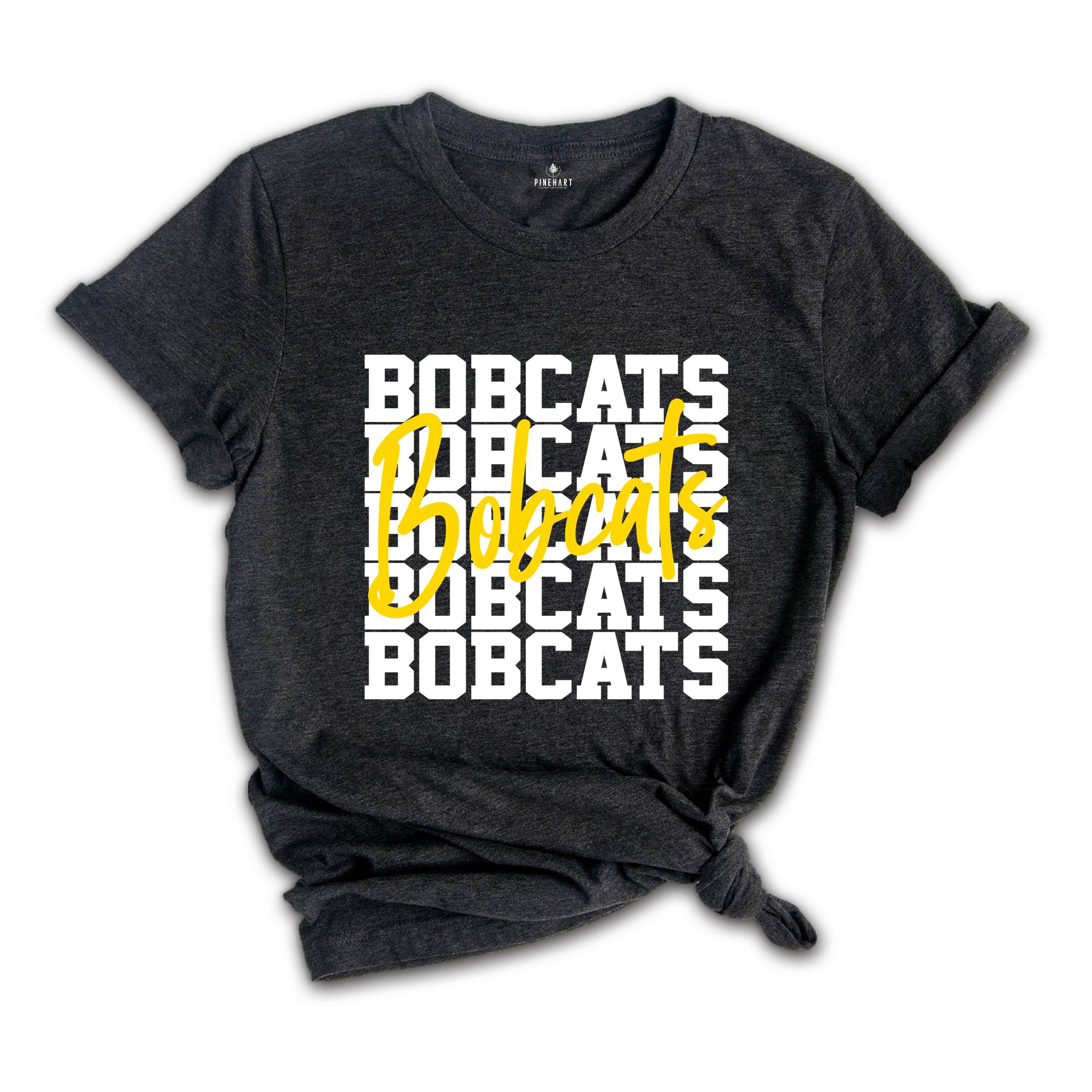 Team Mascot Shirt, Bobcatss Mascot Shirt, Bobcats Team Spirit Shirt, Bobcats Fan Shirt, Bobcats School Shirt, Bobcats School Spirit