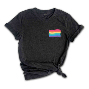 Pride Flag Shirt, LGBT Flag Shirt, LGBT Shirt, Bisexual Shirt, Lesbian Shirt, Rainbow Flag Shirt, Queen Shirt, Gay Pride Shirt