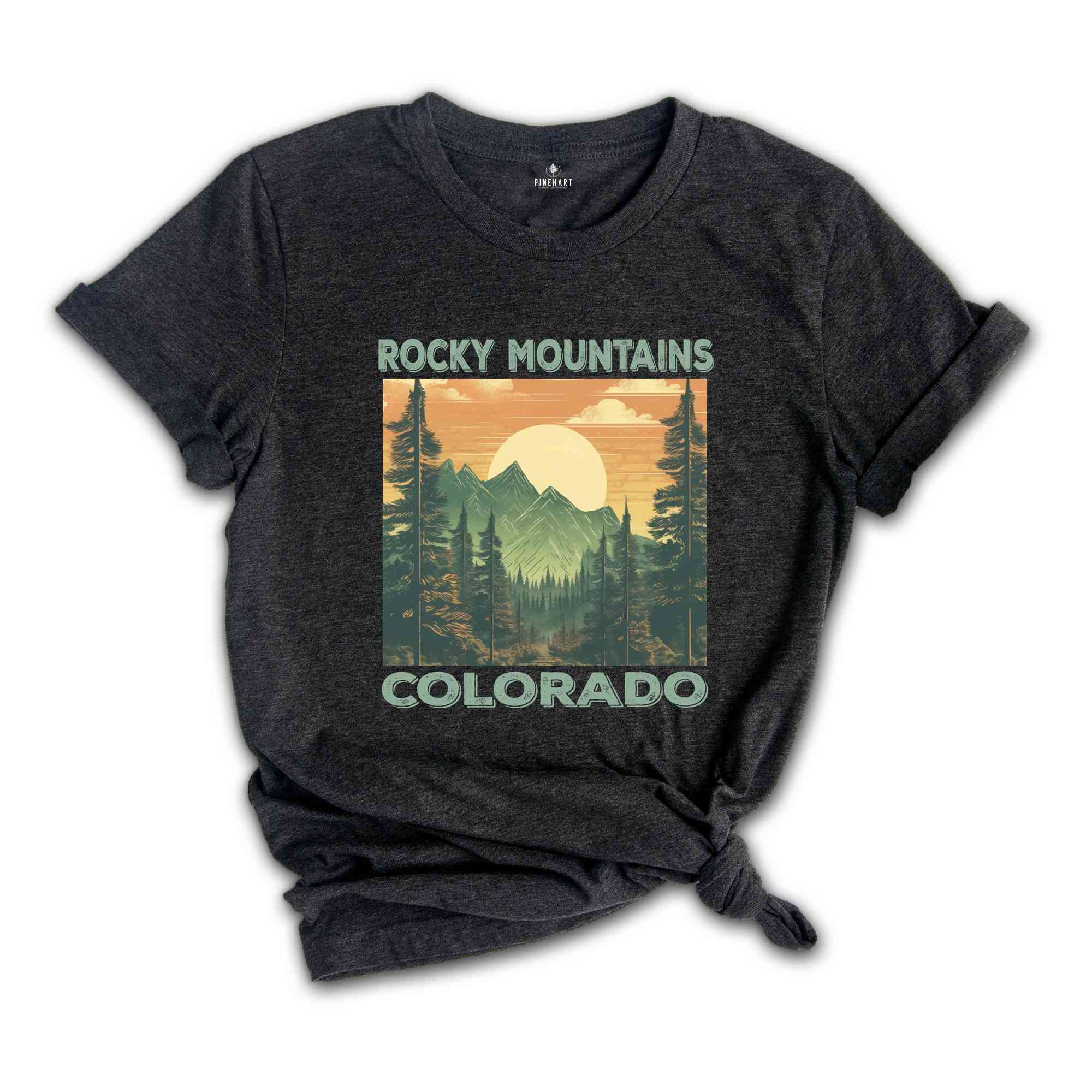 Rocky Mountains National Park Shirt, National Parks Shirt, National Park Gift, Rocky Mountains National Park, Nature Shirt, Vacation Shirt,