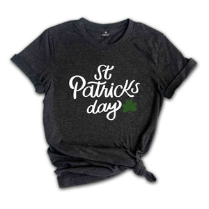 St Patricks Day T-shirt, Shamrock T-shirt, Leprechaun Tee, Irish T-shirt, Clover Tee, St. Patrick Tee