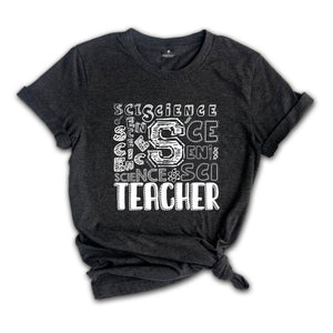 Science Teacher Shirt, Funny Science Shirt, Chemistry Teacher Shirt, Science Teacher Gift Shirt, Typography Science Teacher Tee,