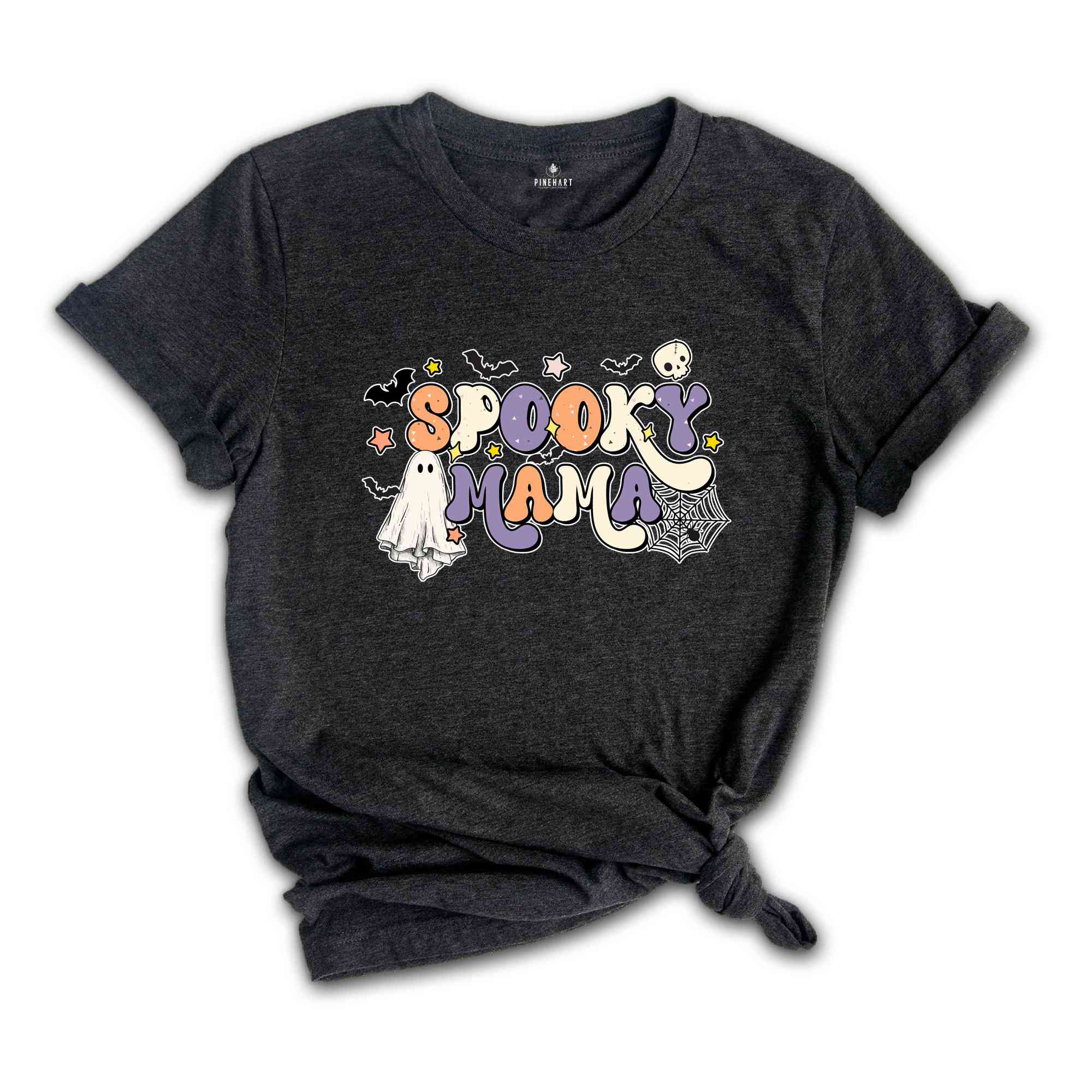 Spooky Mama Shirt, Spooky Season, Retro Shirt, Retro Halloween Shirt For Mother, Halloween Mom Shirt Gift, Halloween Mama Tshirt