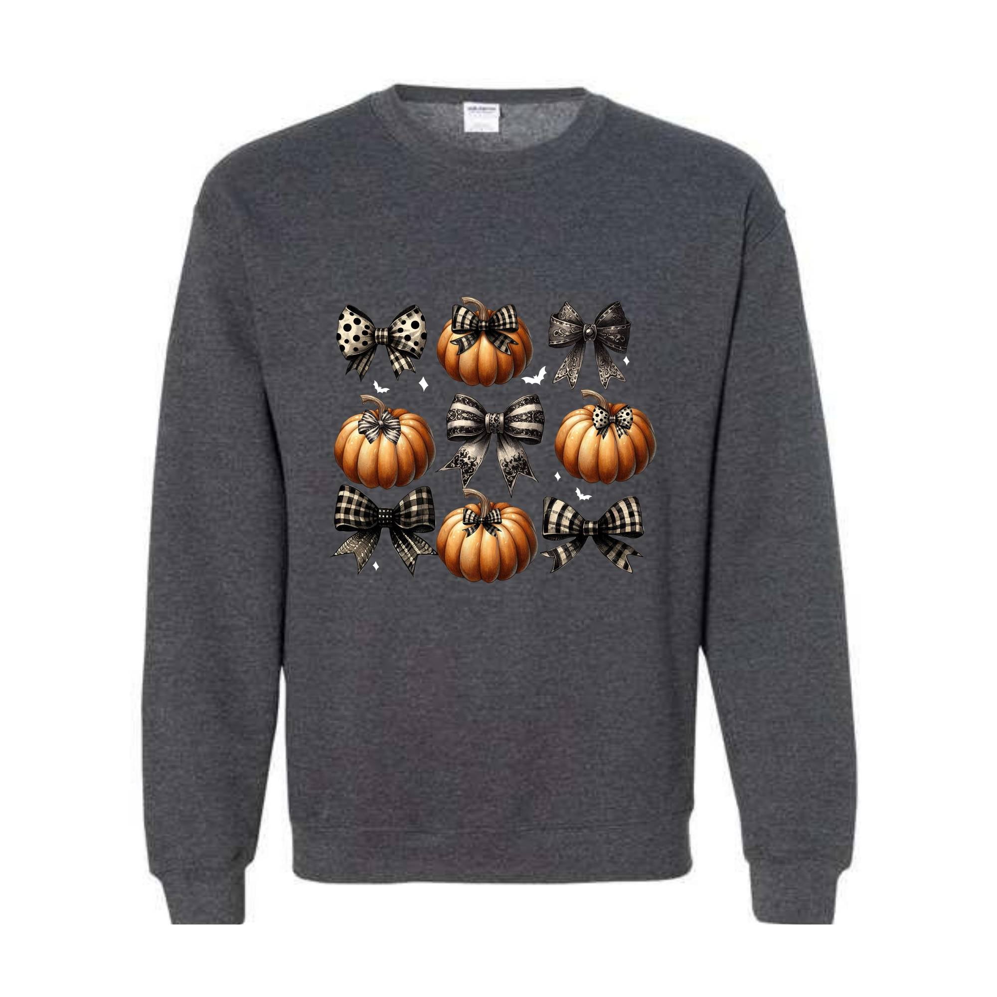 Coquette Halloween Sweatshirt, Pumpkin Sweatshirt, Halloween Crewneck, Halloween Gift, Pumpkin Spice Shirt, Spooky Season Sweater