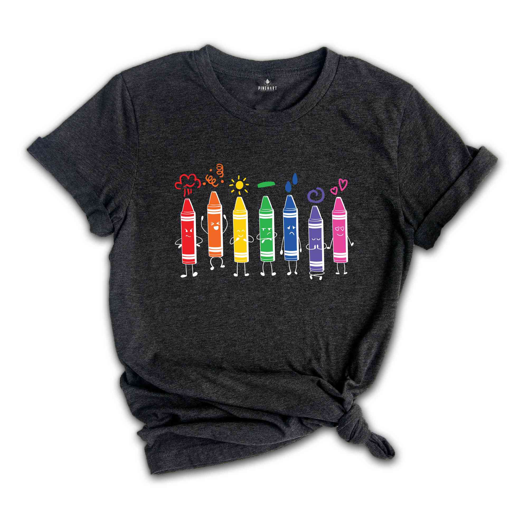 Cute Crayons Shirt, Crayons Teacher Tee, Art Teacher Shirt, Kindergarten Teacher, Teacher Life Shirt, Gifts For Teachers