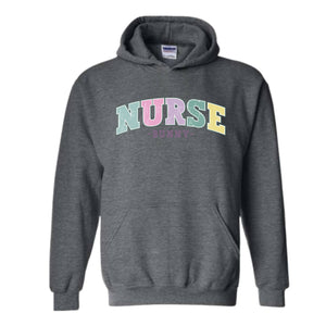 Nurse Bunny Hoodie , Cute Nurse Hoodie , Easter Nurse, Nurse Easter Hoodie , Nurse Appreciation, Nurse Life, Easter Squad