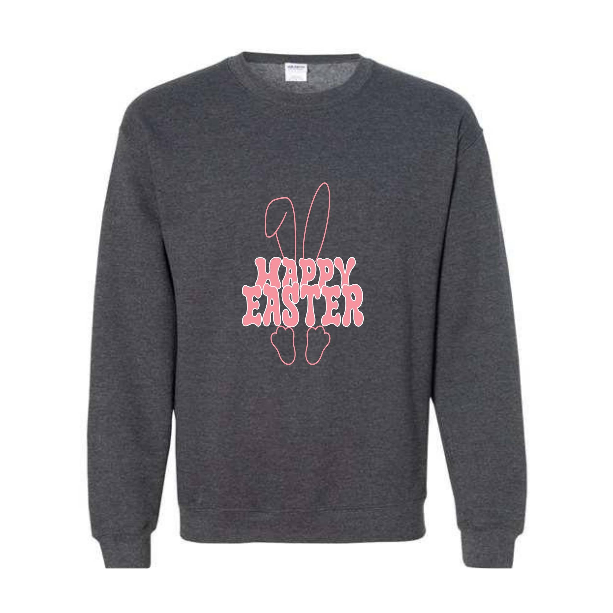 Happy Easter Sweatshirt, Easter Bunny Sweater, Cute Bunny Hoodie, Christian Easter Sweater, Easter Egg Hoodie