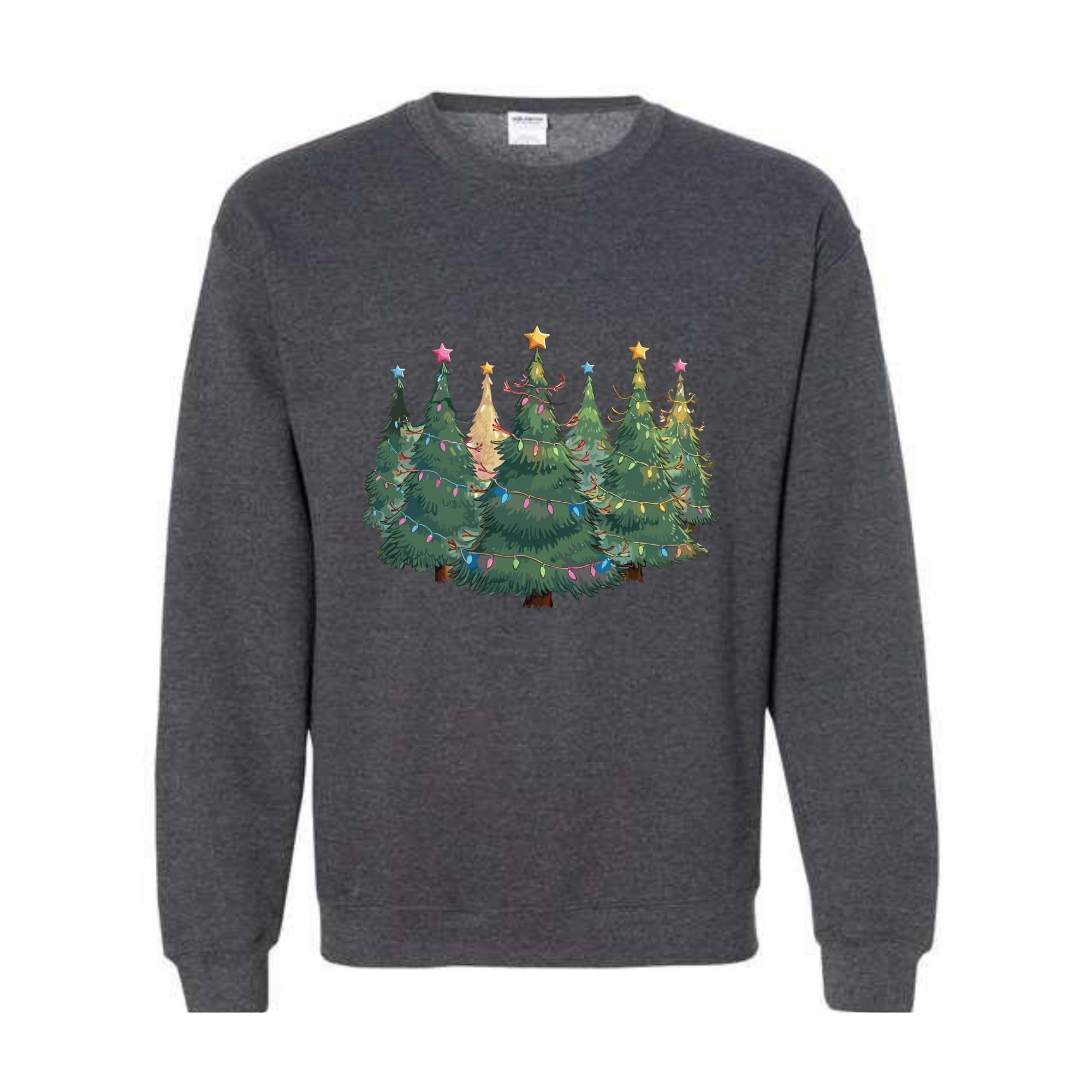 Christmas Trees Sweatshirt, Christmas Shirts For Women, Christmas Sweat, Cute Christmas Sweatshirt ,Shirts For Christmas