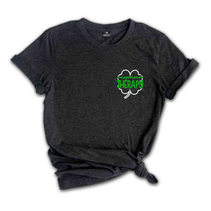 Pocket Occupational Therapy Shirt, Saint Patrick's Day Shirt, Four Leaf Clover Shirt, OT Shirt, Ot Lucky Shirt, Irish Shirt, Lucky Shirt