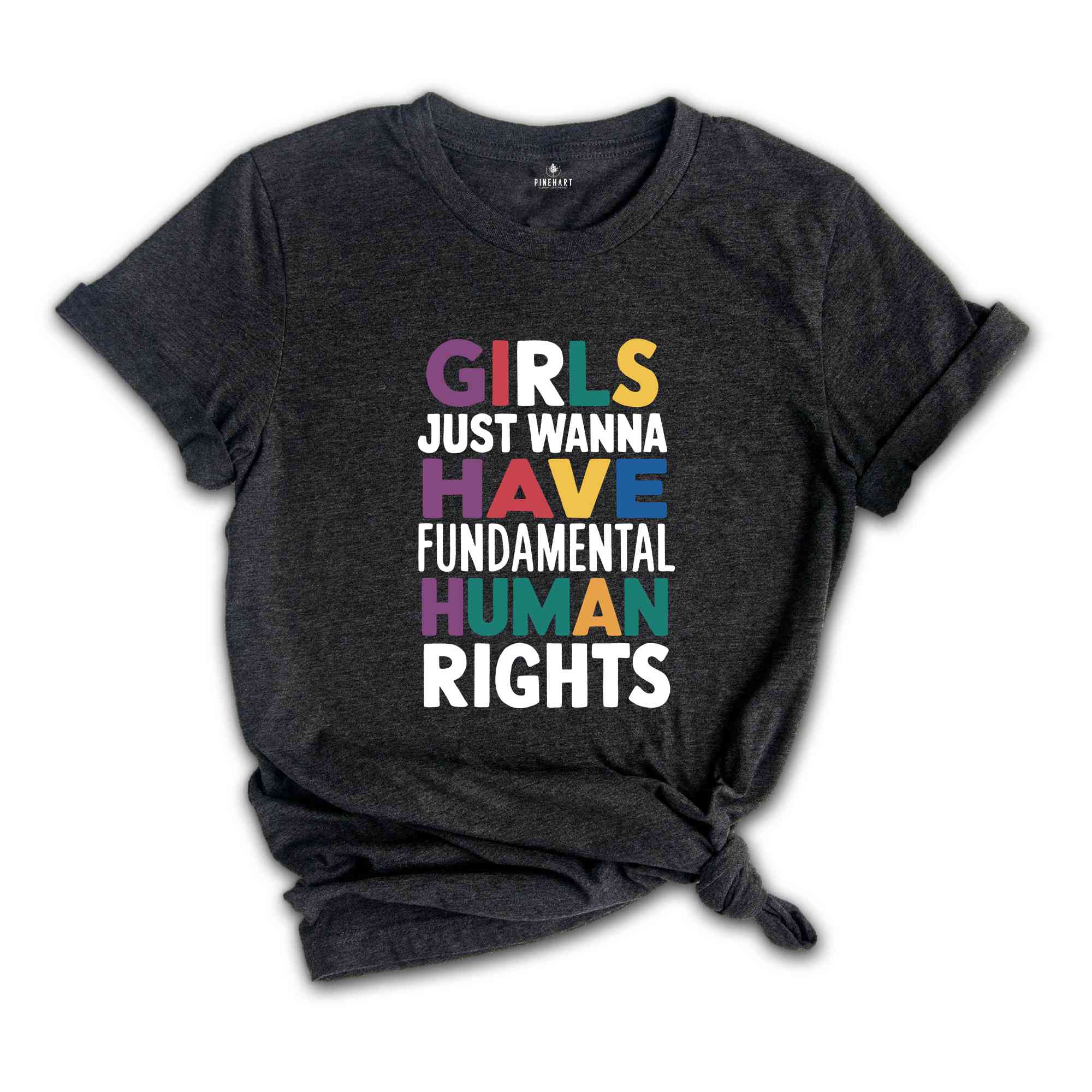 Girls Just Wanna Have Fundamental Human Rights Shirt, Womens Rights Shirt, Feminism Shirt, Bestie Shirt