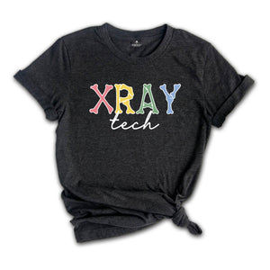 X-ray Tech Shirt, Bone Letter Shirt, Radiology Tech Shirt, Rad Tech Shirt, Radiology Technologist Shirt, Ct Gift