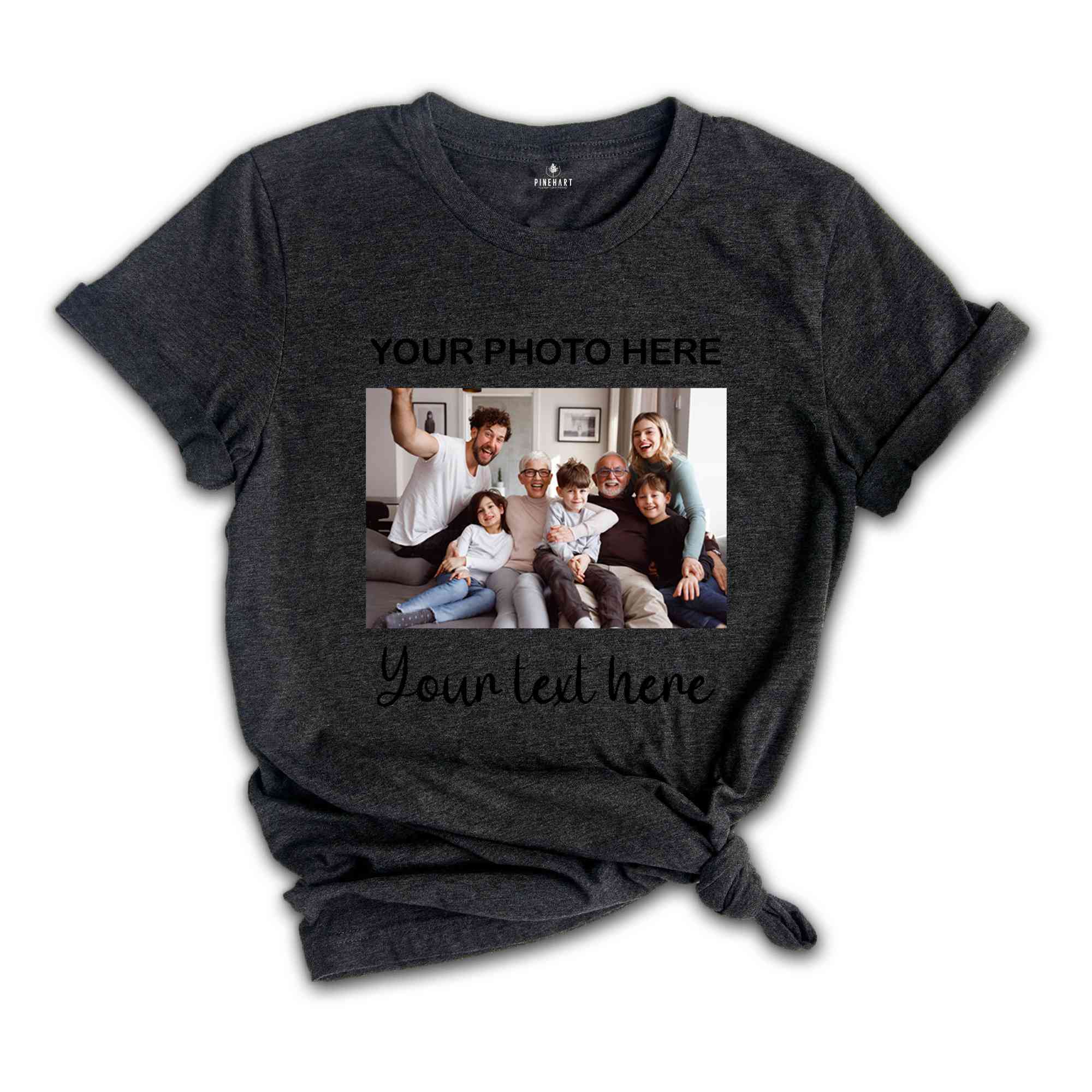 Custom Photo Shirt, Personalized Custom Text, Custom Text Shirt, Personalized Photo Shirt, Birthday photo Shirt, Custom Picture Shirt