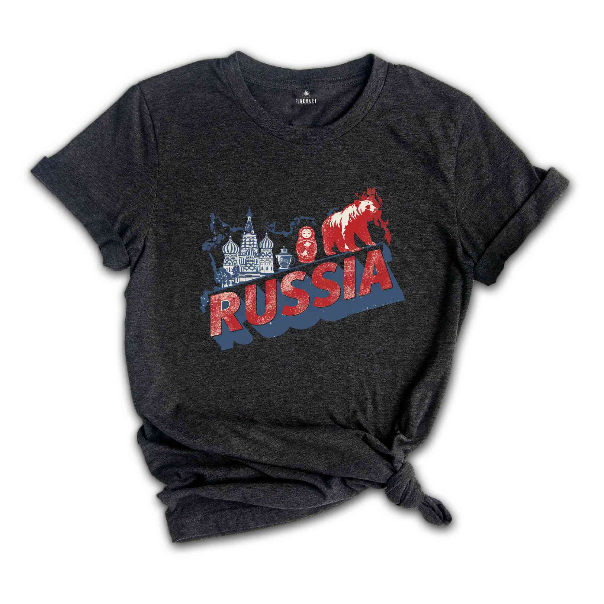 Retro Russia Shirt, Russia Travel Shirt, Country Travel Shirt, Shirt For Traveler, Travel Lover Gift, Travel Tee, Trip Shirt