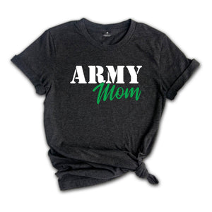 Army Mom Shirt, Cute Veteran Mom Tee, Gift For Army Mom, Proud Army Mom Shirt, Mothers Day Gift, Military Mom Shirt, Army Wife Shirt