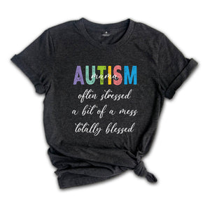 Autism Mom Shirt, Womens Autism Shirt, Autism Mom Gift Shirt, Autism Awareness T-Shirt, Autism Mom Hero Tee, Autism Mom Gifts