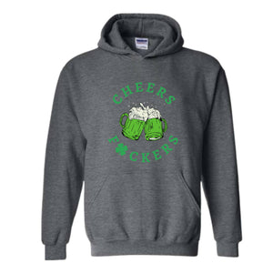 Cheers Fuckers Sweatshirt, St. Patrick's Day Sweater, Lucky Hoodie, Paddy's Day Shirt, Irish Gifts, Shamrock Sweater