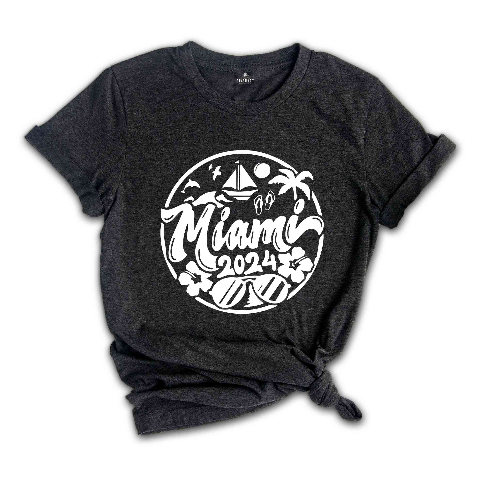 Miami 2024 Shirt, Miami Lover T-Shirt, Miami Fan Tee, Miami Beach Shirt, Miami Holiday Shirt, City Of Florida Shirt, Miami Trip Shirt