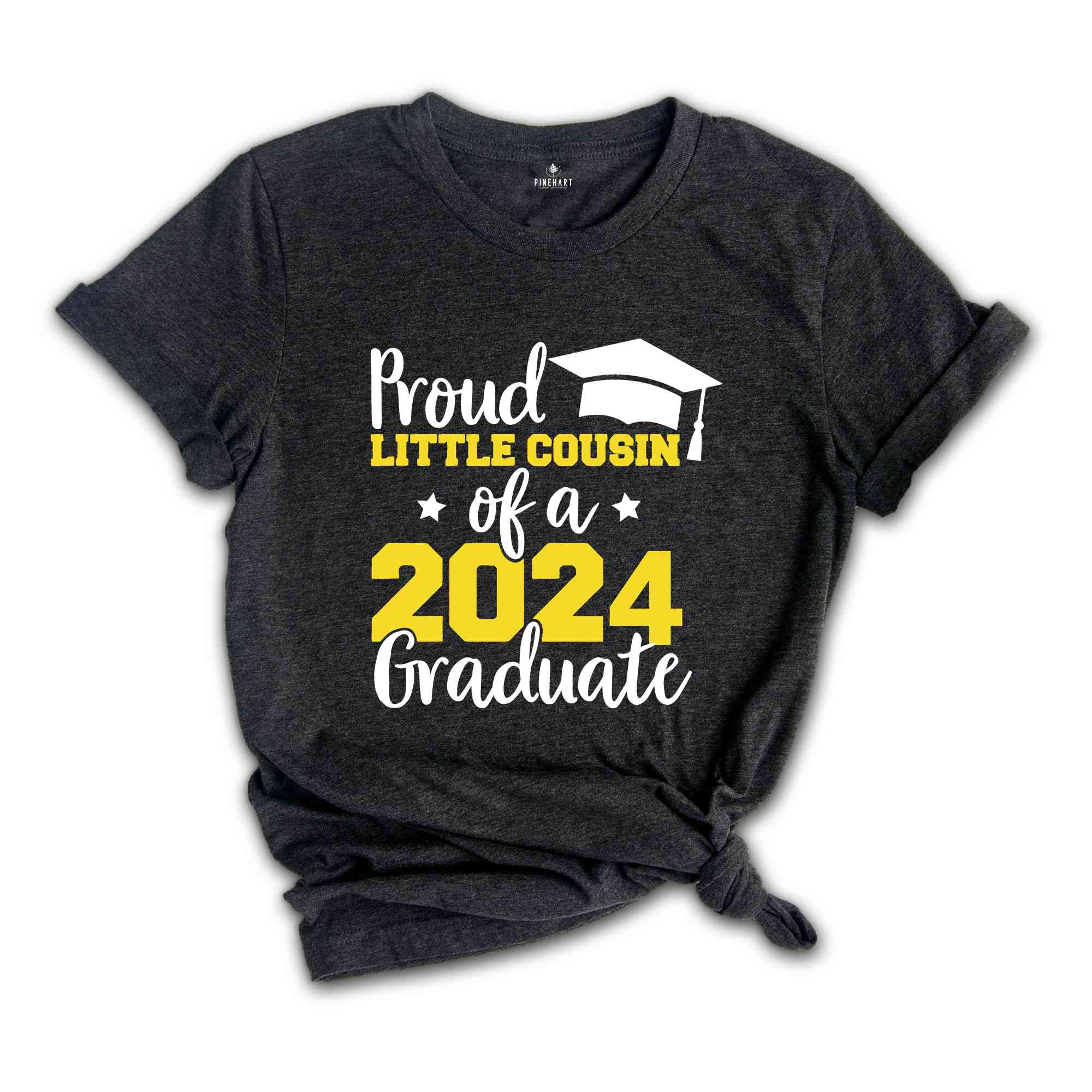 Proud Little Cousin of a 2024 Graduate Shirt, Cousin Graduation Shirt, High School Shirt, Graduate T-shirt, Family of Graduate Shirt, Cousin