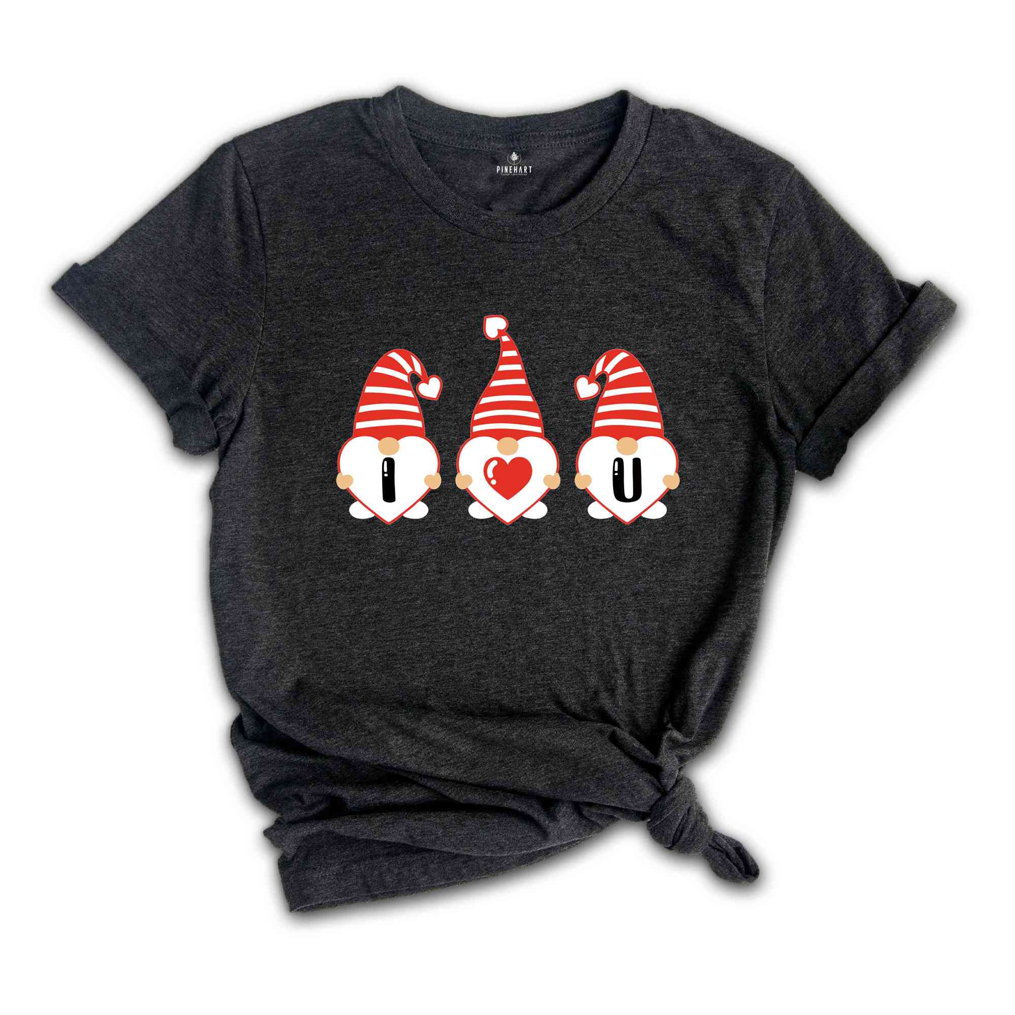 I Love Valentine Gnomes Shirt, Love Shirt, Valentines Day Shirt For Couple, Cute Valentine Shirt, Valentines Day Gift