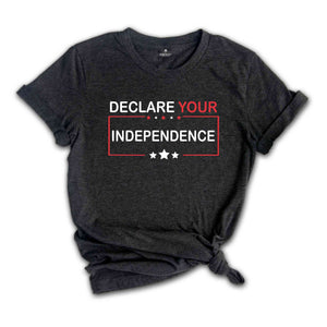 Declare Your Independence Shirt, Kennedy 2024 Shirt, Political Shirt, Kennedy President Shirt, Election Shirt