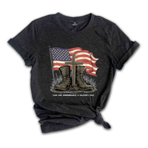 Memorial Day Shirt, American Flag Shirt, Independence Day Shirt, Patriotic Outfit, Christian Shirts, Soldier Shirt, USA Boots Tees