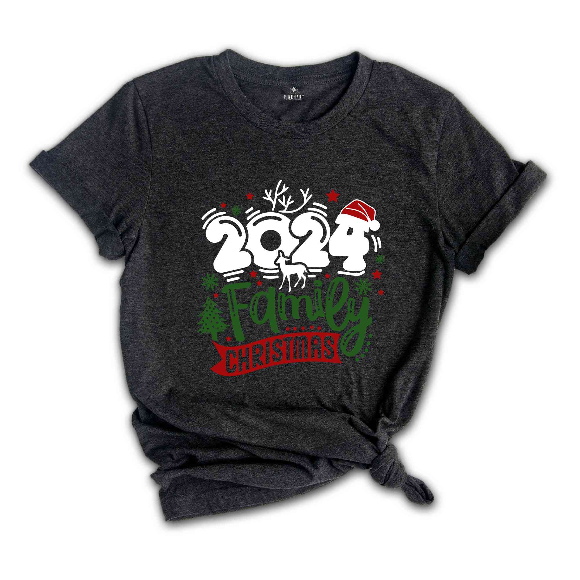 Family Christmas 2024 Shirt, Christmas Shirt, Matching Christmas Santa Shirts, Christmas Gift, Christmas Party Shirt, Christmas Family Shirt