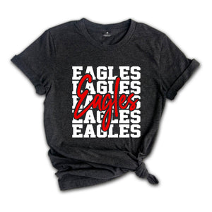 Team Mascot Shirt, Eagles Team Shirt, Eagles Football Shirt, Eagles Fan Shirt, Eagles School Shirt, Eagles School Spirit, Eagle Mascot Shirt