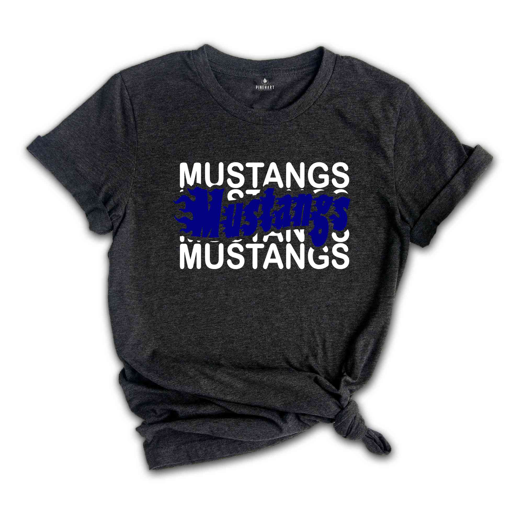 Team Mascot Shirt, Mustangs Team Shirt, Mustangs Team Spirit, Mustangs Fan Shirt, Mustangs School Shirt, Mustangs School Spirit