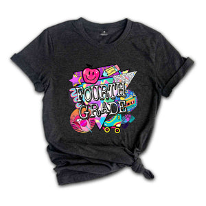 Fourth Grade Shirt, 4th Grade Back To School, First Day of School, Matching Tee, Gift for Girls, Back To School Shirt