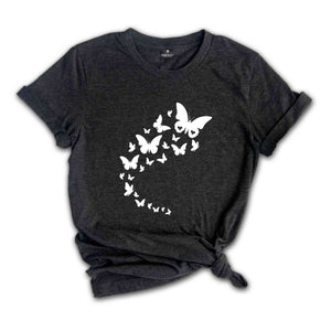 Butterfly Shirt For Women, Cute Butterfly T-Shirt, Butterfly Tee, Cute Butterfly Shirt, Animal Lover Gift, Butterfly Lover Gift